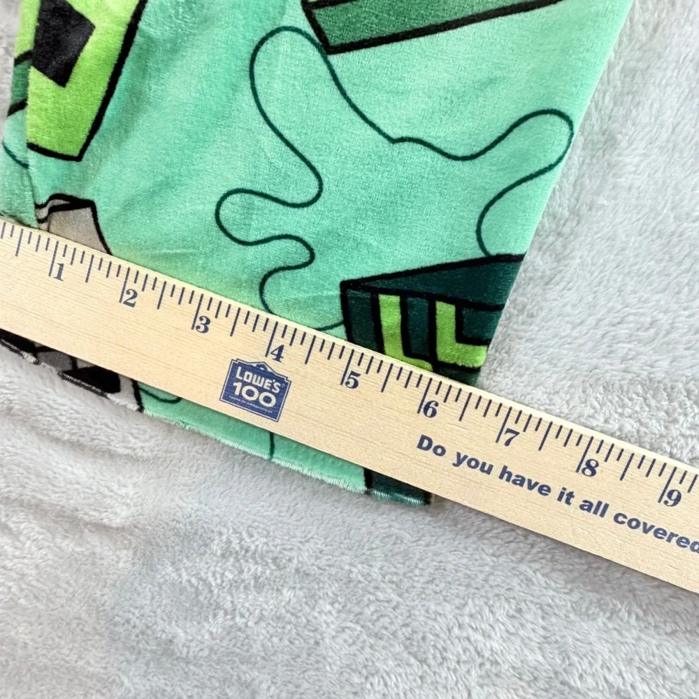 Minecraft Boys Long Sleeve Top‎ and Pants Pajama Set Green Size XS 4/5 NWT